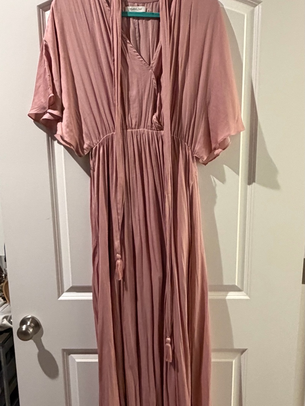 Mustard Seed Dusty Rose Maxi Dress | Size Medium